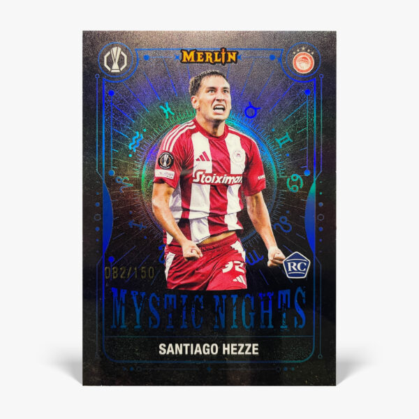 2024-25 Topps Merlin UCC - Mystic Nights - Santiago Hezze /150