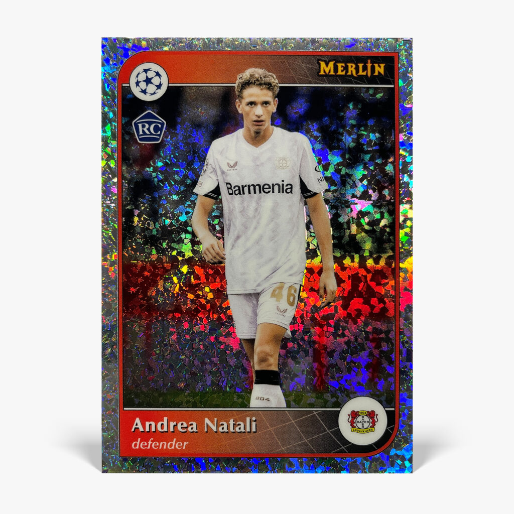 2024-25 Topps Merlin UCC - Mini Diamond Refractor - Andrea Natali