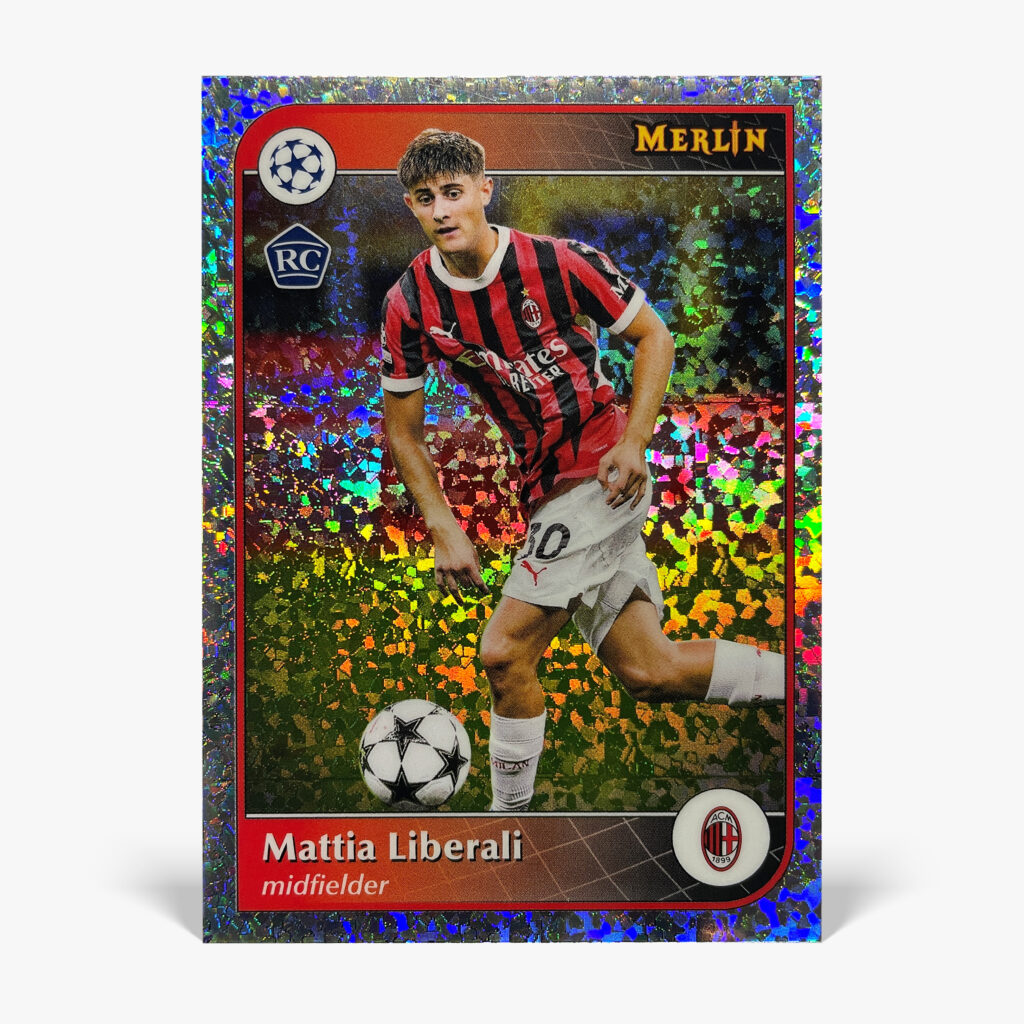 2024-25 Topps Merlin UCC - Mini Diamond Refractor - Mattia Liberali