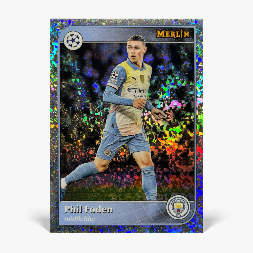 2024-25 Topps Merlin UCC - Mini Diamond Refractor - Phil Foden