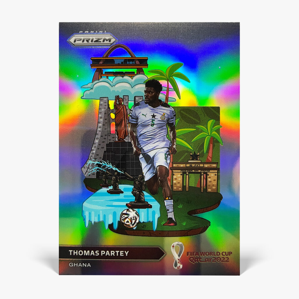 2022 Panini Prizm W/C Qatar - National Landmarks - Thomas Partey