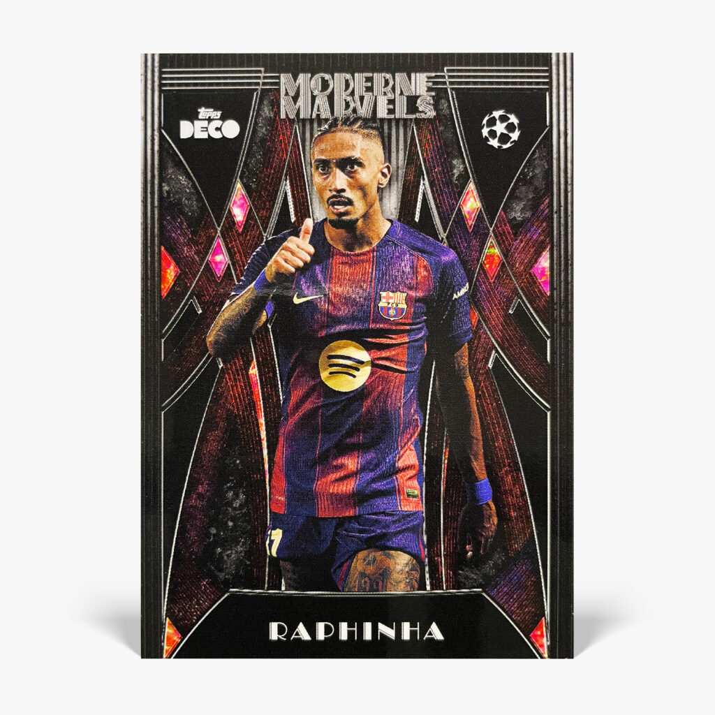 2025-26 Topps Deco UCC - Moderne Marvels - Raphinha