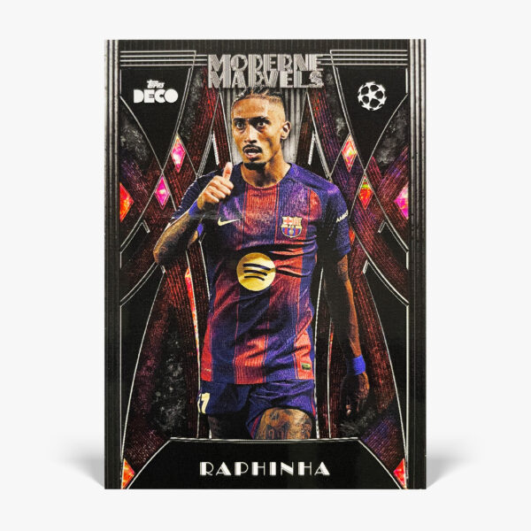 2025-26 Topps Deco UCC - Moderne Marvels - Raphinha