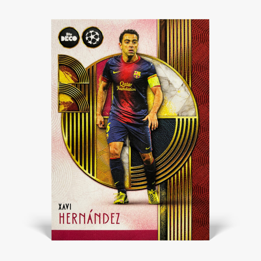 2025-26 Topps Deco UCC - Legends - Xavi Hernández
