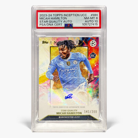 2023-24 Topps Inception UCC - Micah Hamilton Autograf /300 PSA 8