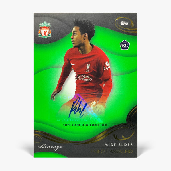 2022-23 Topps Lineage Liverpool - Fábio Carvalho Autograf /50
