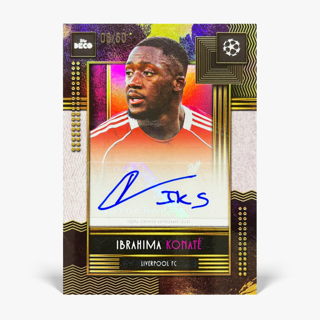 2025-26 Topps Deco UCC - Ibrahima Konaté Autograf /50