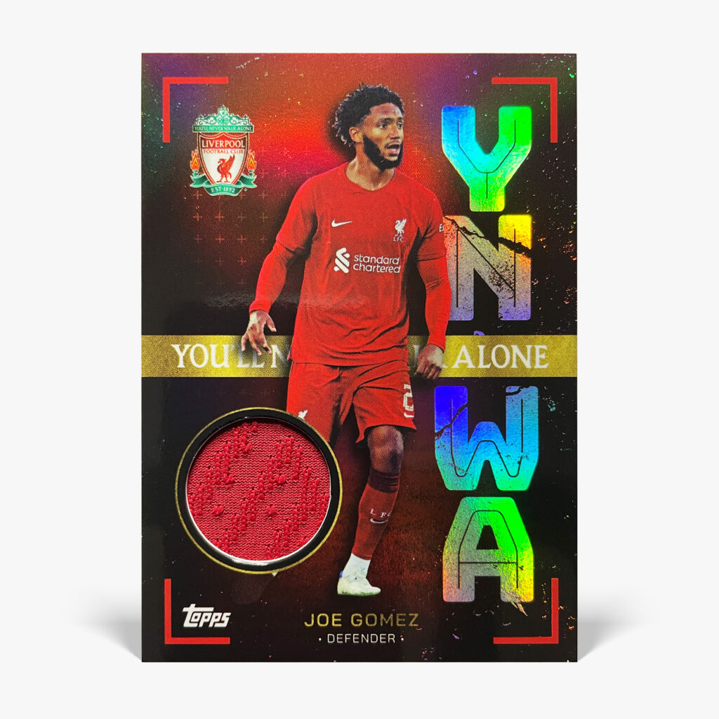 2022-23 Topps Team Set Liverpool FC - Joe Gomez Relic