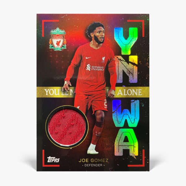 2022-23 Topps Team Set Liverpool FC - Joe Gomez Relic