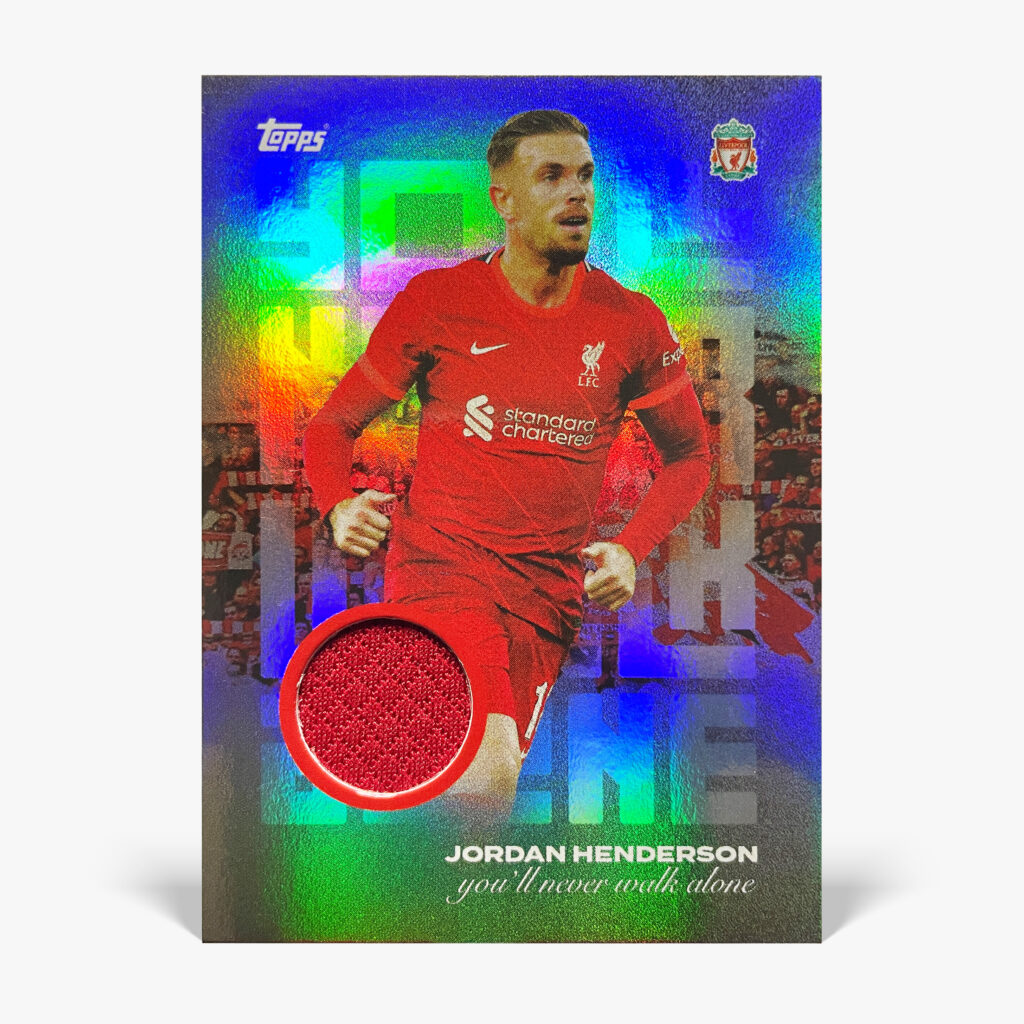 2023-24 Topps Team Set Liverpool FC - Jordan Henderson Relic