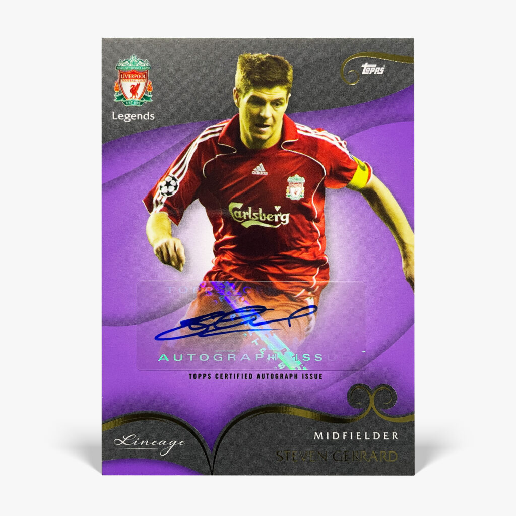 2022-23 Topps Lineage Liverpool - Steven Gerrard Autograf /15