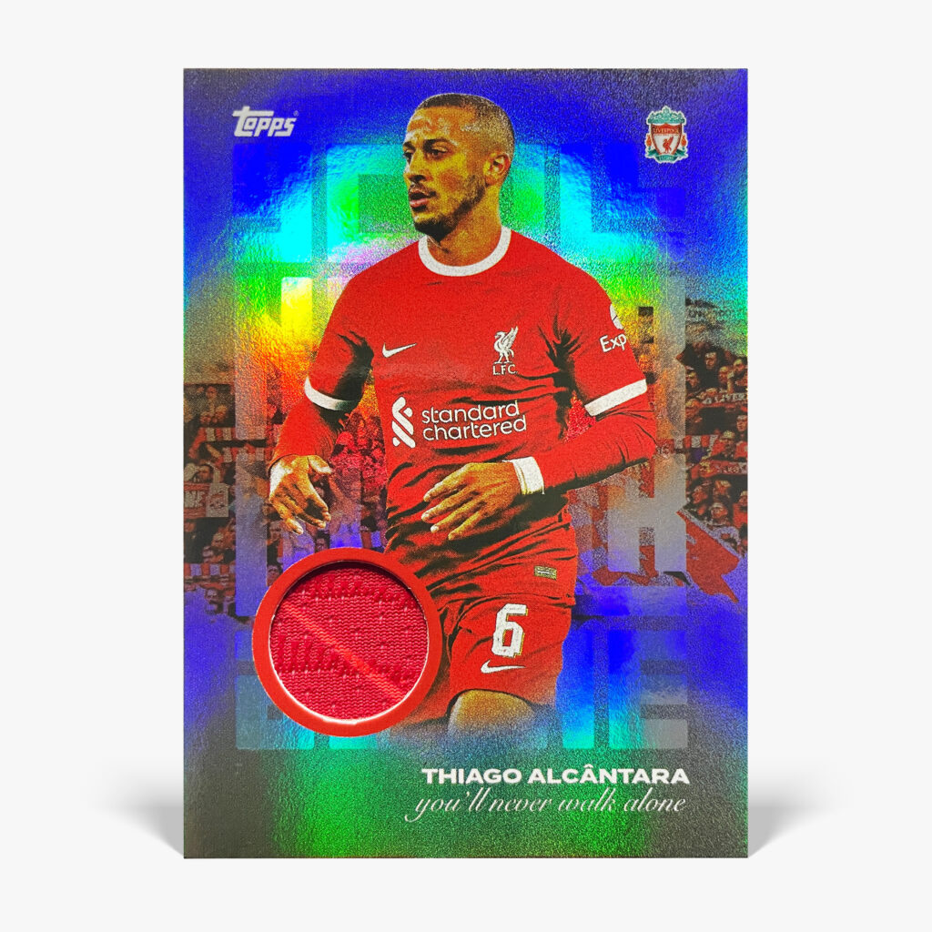 2023-24 Topps Team Set Liverpool FC - Thiago Alcântara Relic