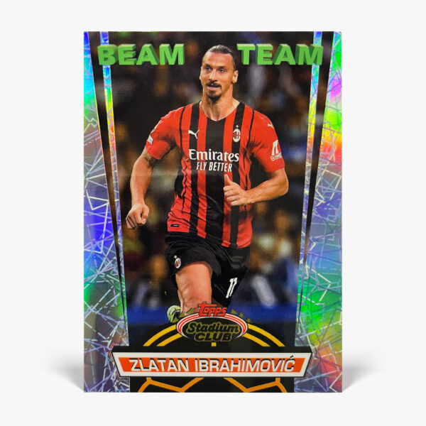 2021-22 Topps Stadium Club Chrome UCL - Beam Team - Zlatan Ibrahimović