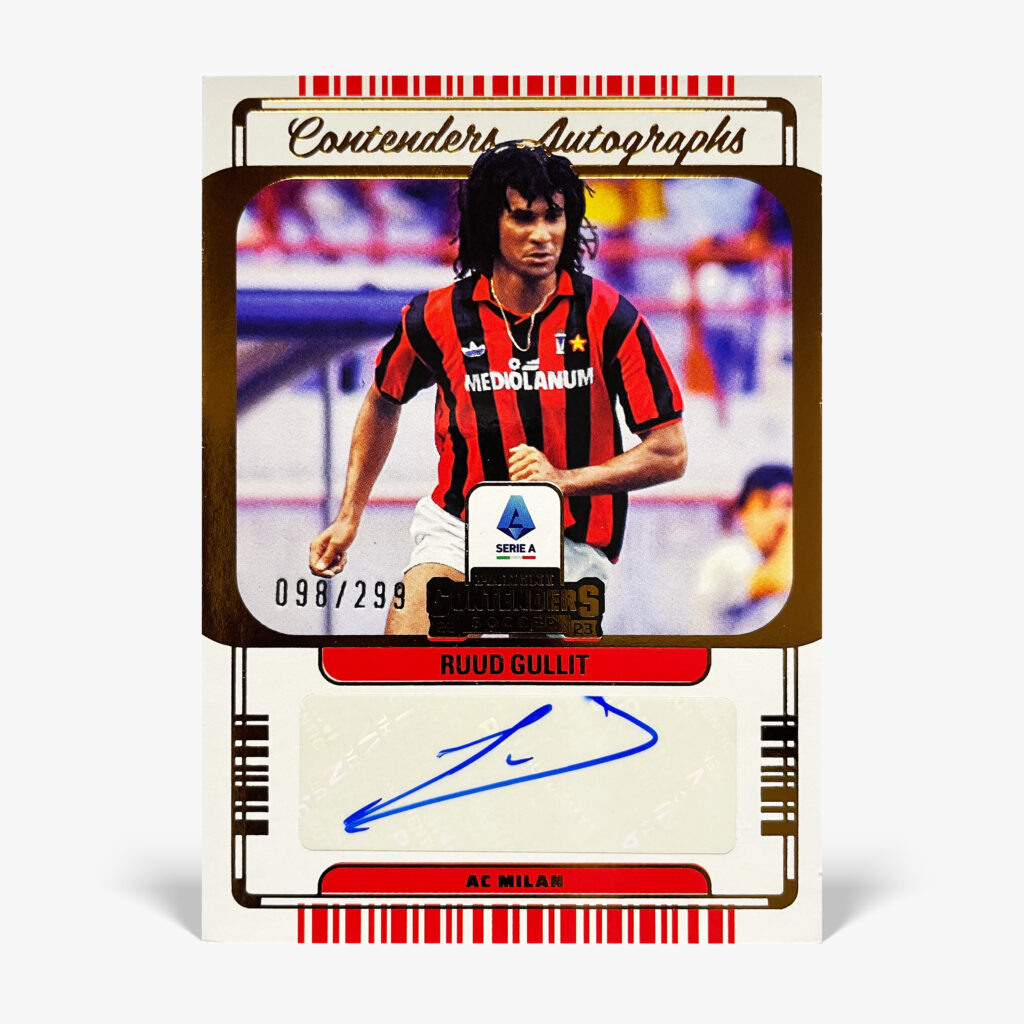 2022-23 Panini Chronicles Serie A - Ruud Gullit Autograf /299