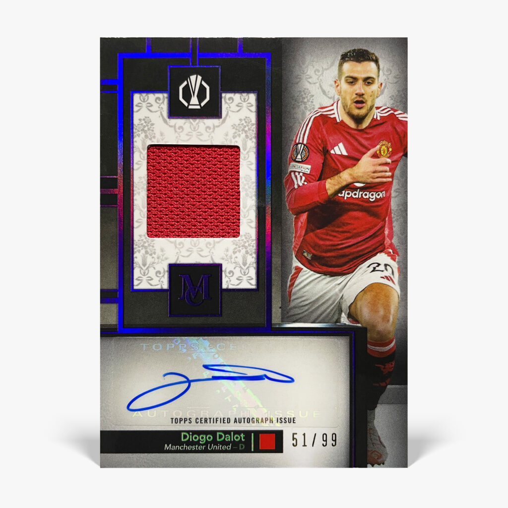 2024-25 Topps Museum Collection - Diogo Dalot Autograf Relic /99