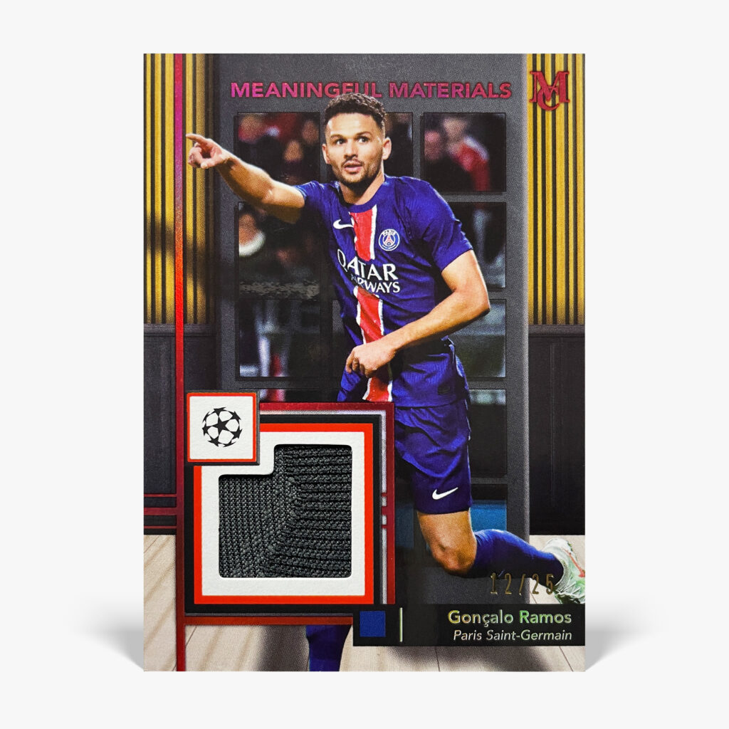 2024-25 Topps Museum Collection - Gonçalo Ramos Relic /25