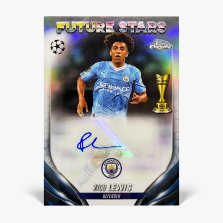 2023-24 Topps Chrome UCC - Rico Lewis Future Stars Autograf