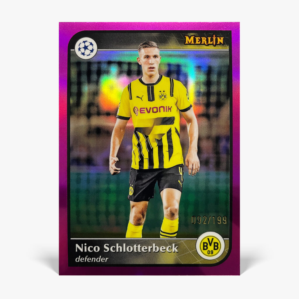 2024-25 Topps Merlin UCC - Nico Schlotterbeck /199