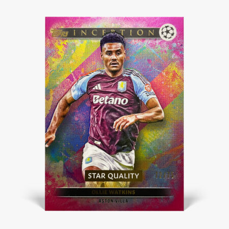 2024-25 Topps Inception UCC - Ollie Watkins /75