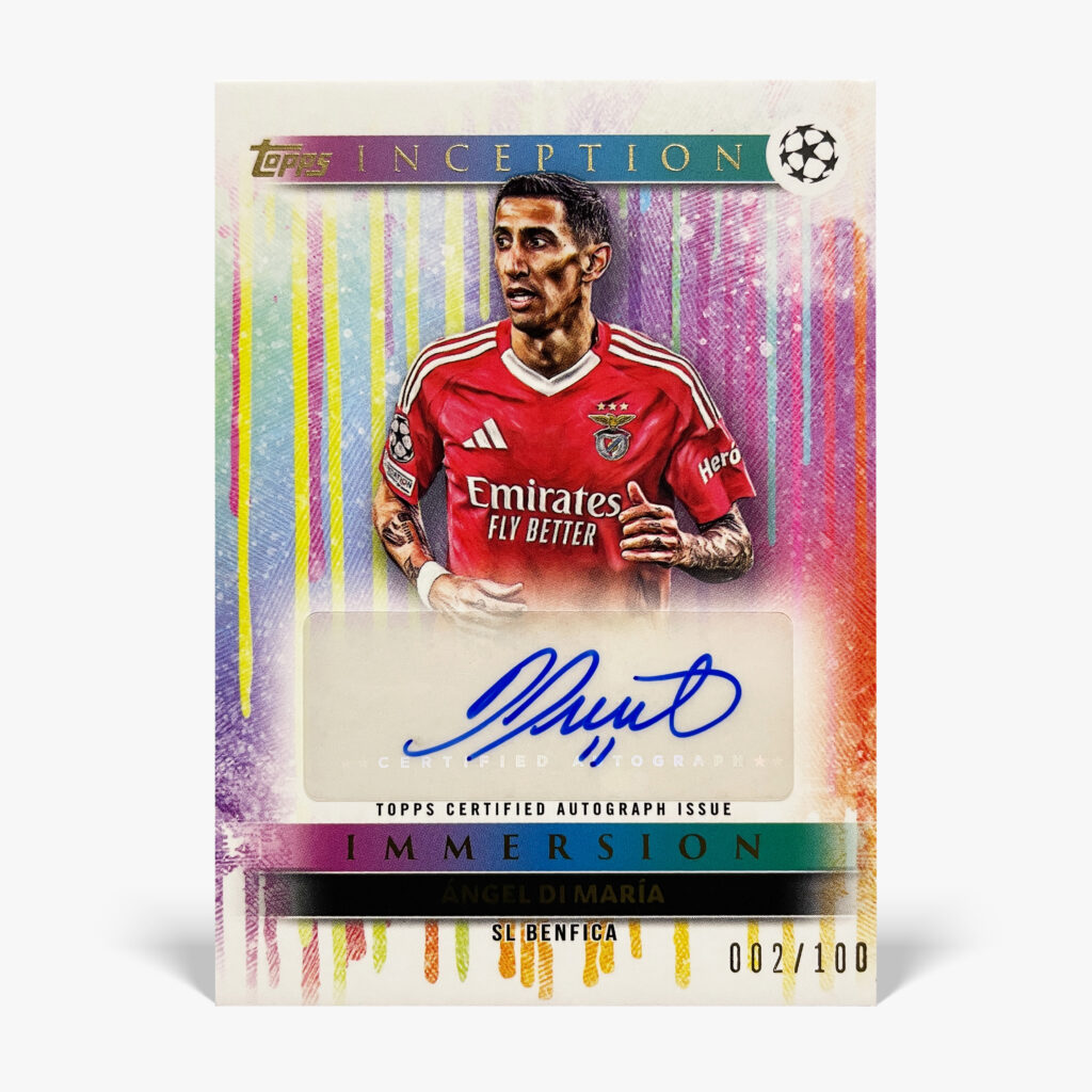 2024-25 Topps Inception UCC - Ángel Di María Autograf /100