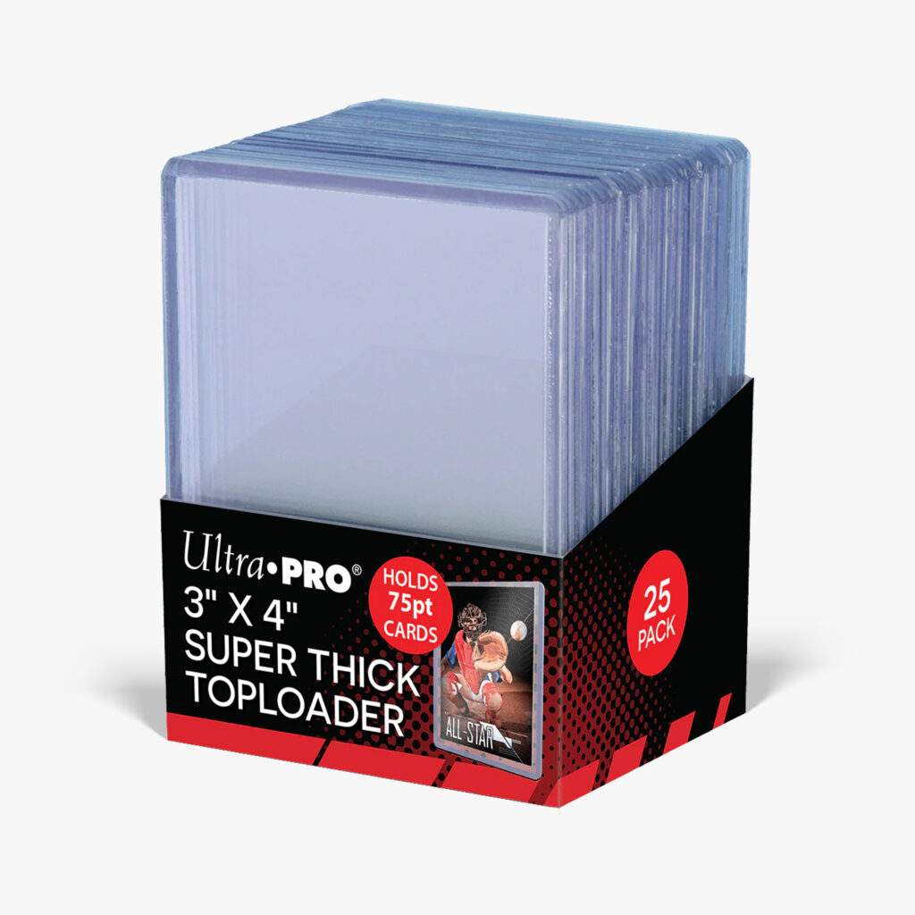Ultra Pro Super Thick Toploaders (75pt) - 25 stk.