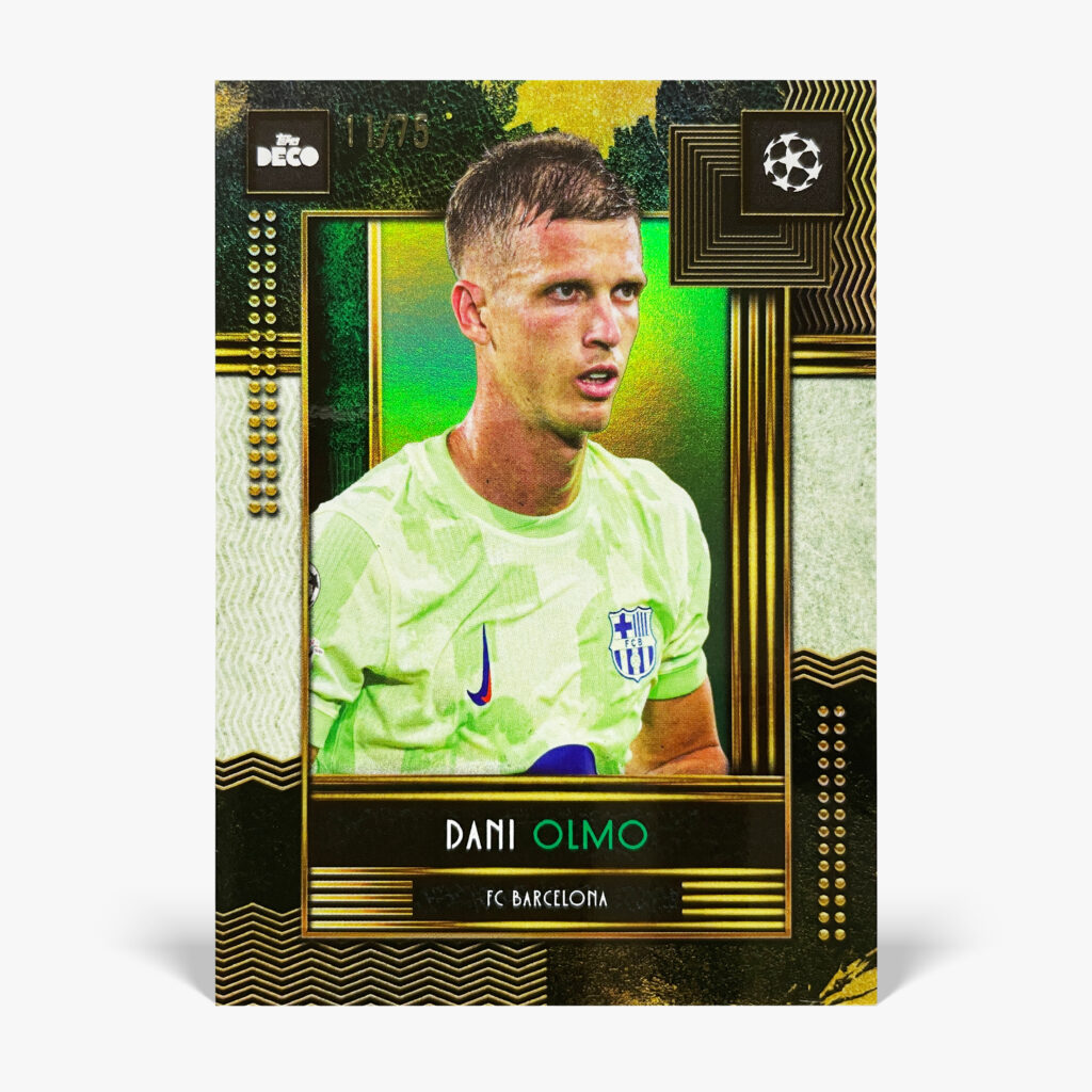 2025-26 Topps Deco UCC - Dani Olmo /75