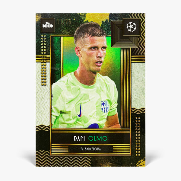 2025-26 Topps Deco UCC - Dani Olmo /75