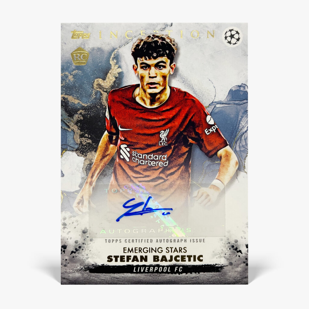 2022-23 Topps Inception UCC - Stefan Bajčetić Autograf