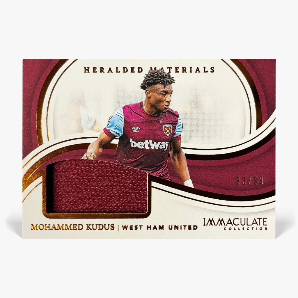 2023-24 Panini Immaculate - Mohammed Kudus Relic /99