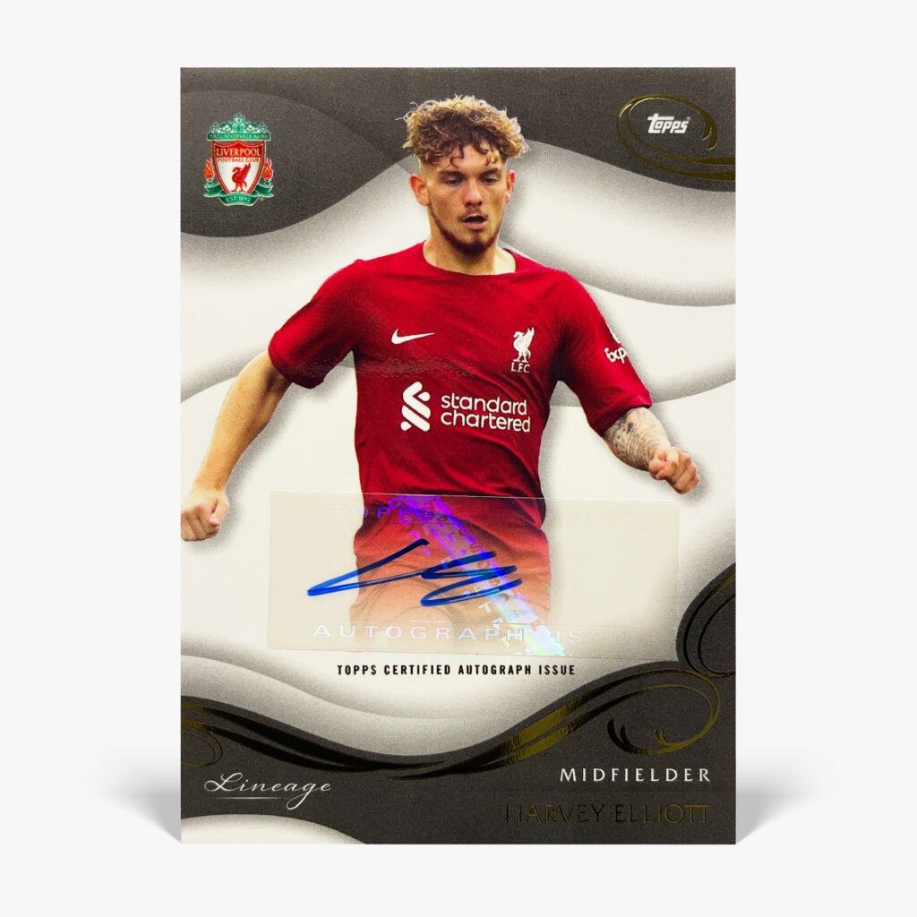 2022-23 Topps Lineage Liverpool - Harvey Elliott Autograf