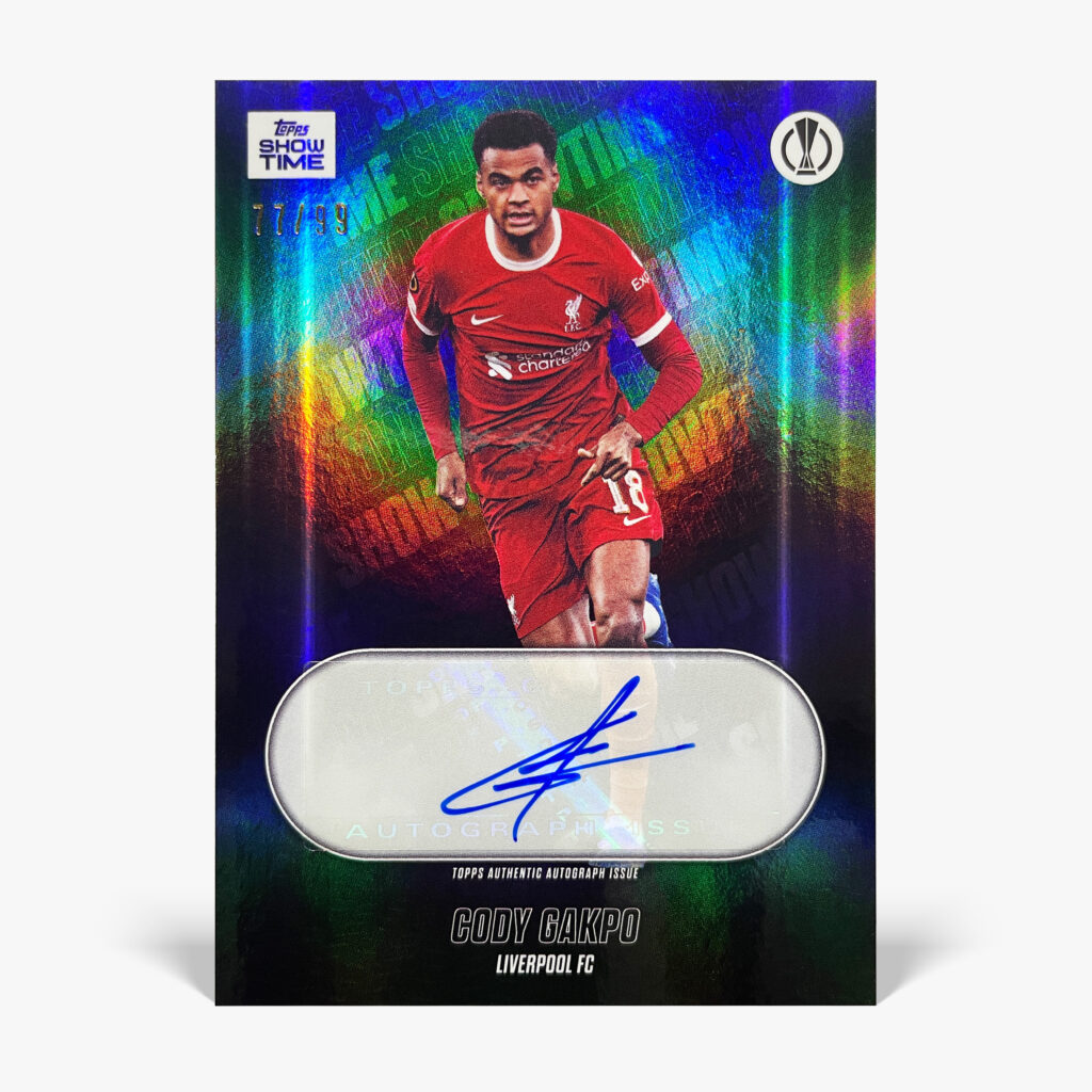 2023-24 Topps Showtime UCC - Cody Gakpo Autograf /99
