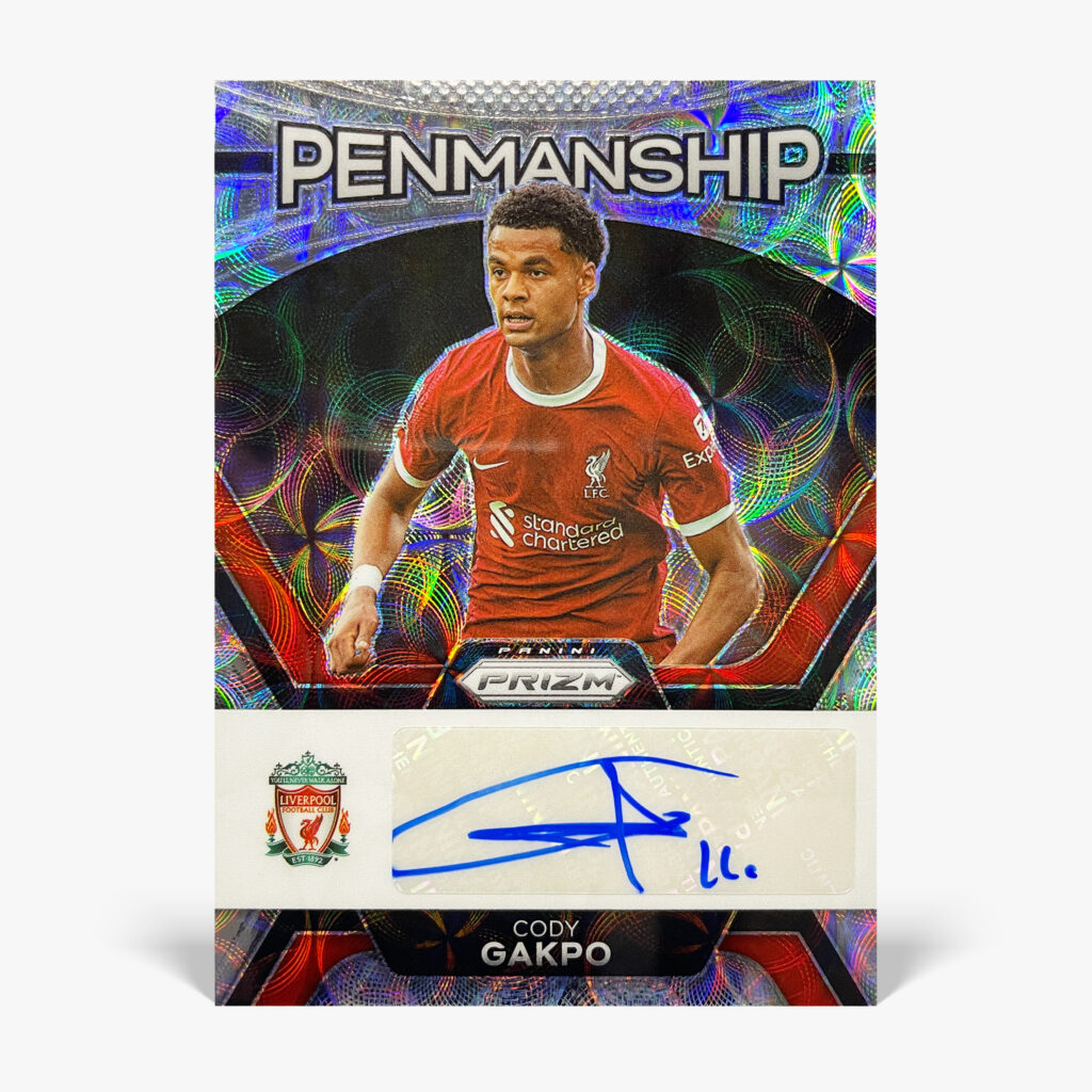 2023-24 Panini Prizm Premier League - Choice - Cody Gakpo Autograf