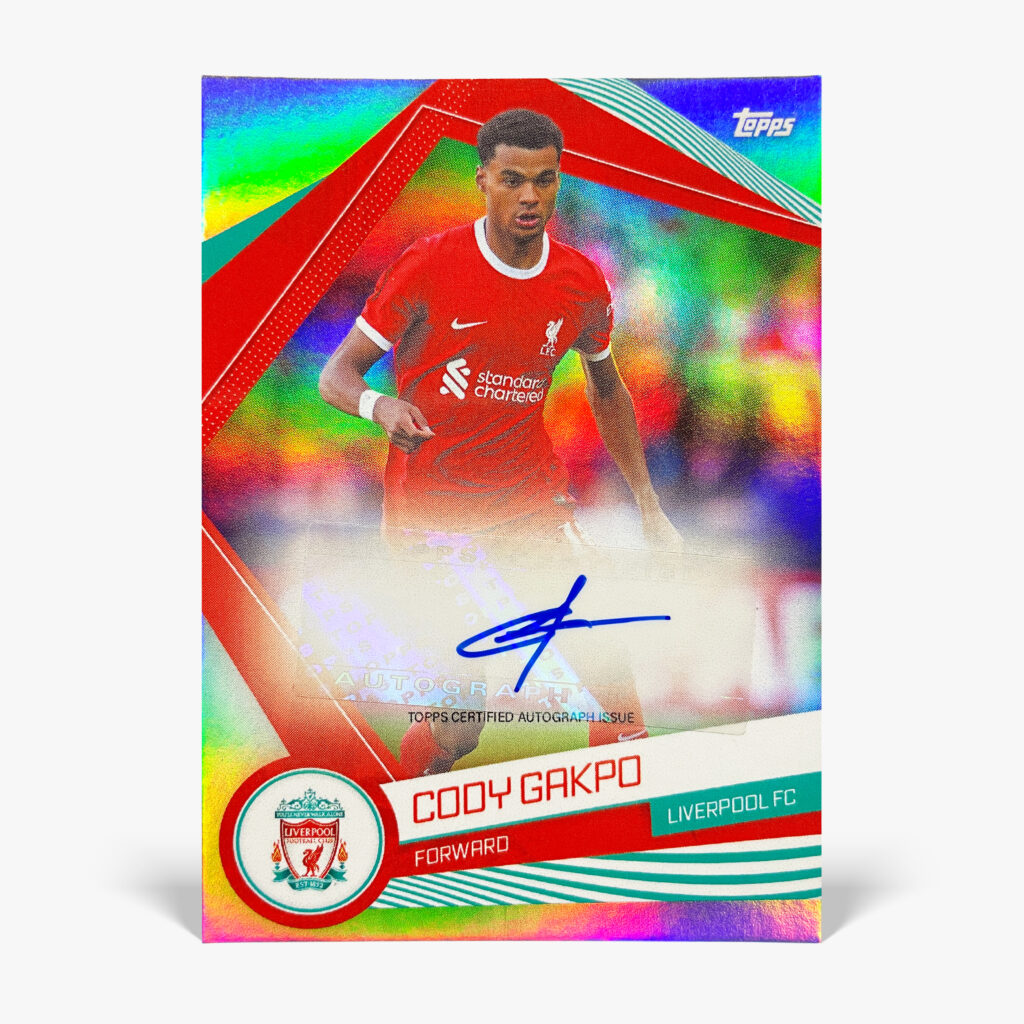 2024-25 Topps Fan Set Liverpool FC - Cody Gakpo Autograf