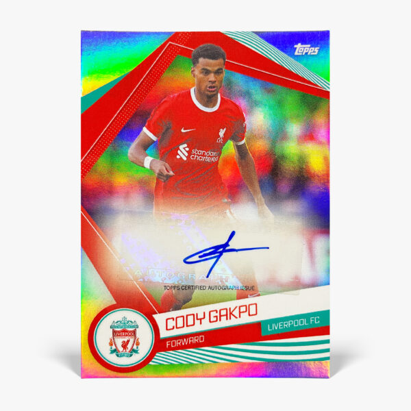 2024-25 Topps Fan Set Liverpool FC - Cody Gakpo Autograf