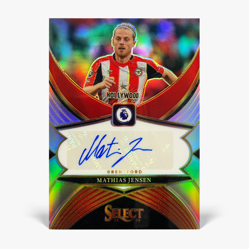 2024-25 Panini Select Premier League - Mathias Jensen Autograf