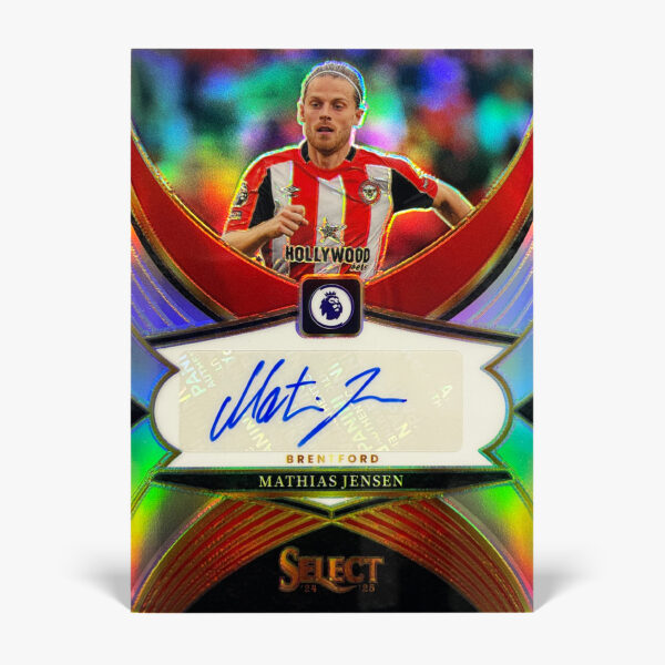2024-25 Panini Select Premier League - Mathias Jensen Autograf
