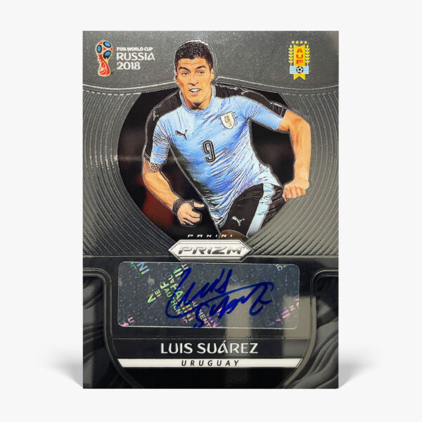 2018 Panini Prizm FIFA W/C Russia - Luis Suárez Autograf
