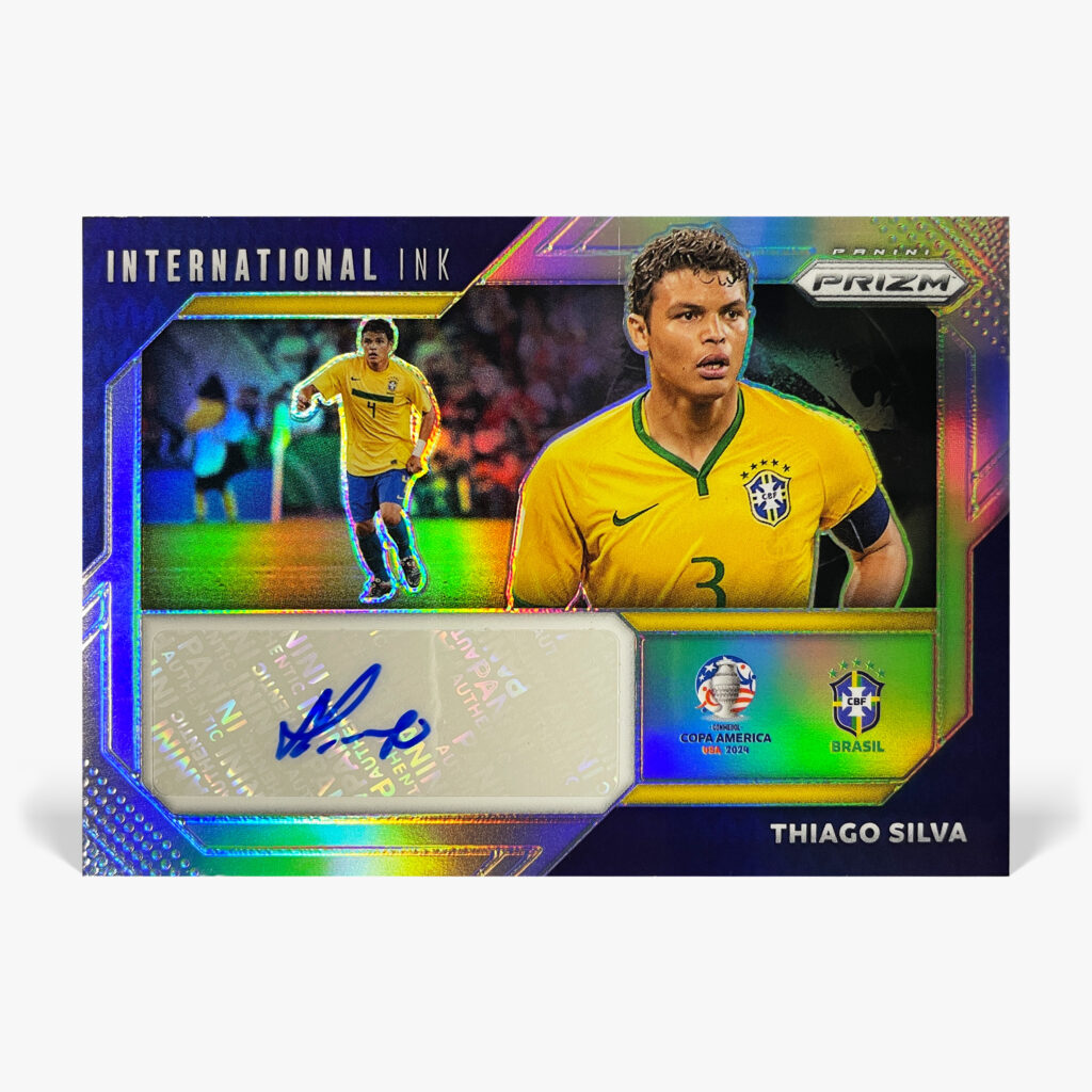 2024 Panini Prizm Copa America - Thiago Silva Autograf /99
