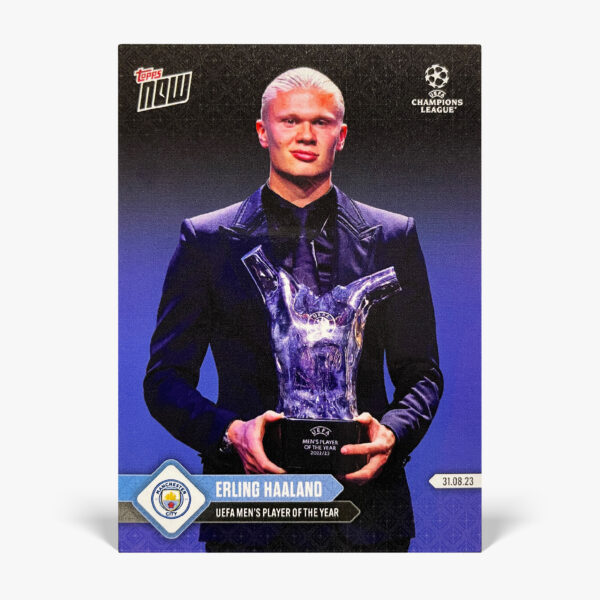 2023 Topps Now UCL - Erling Haaland #4