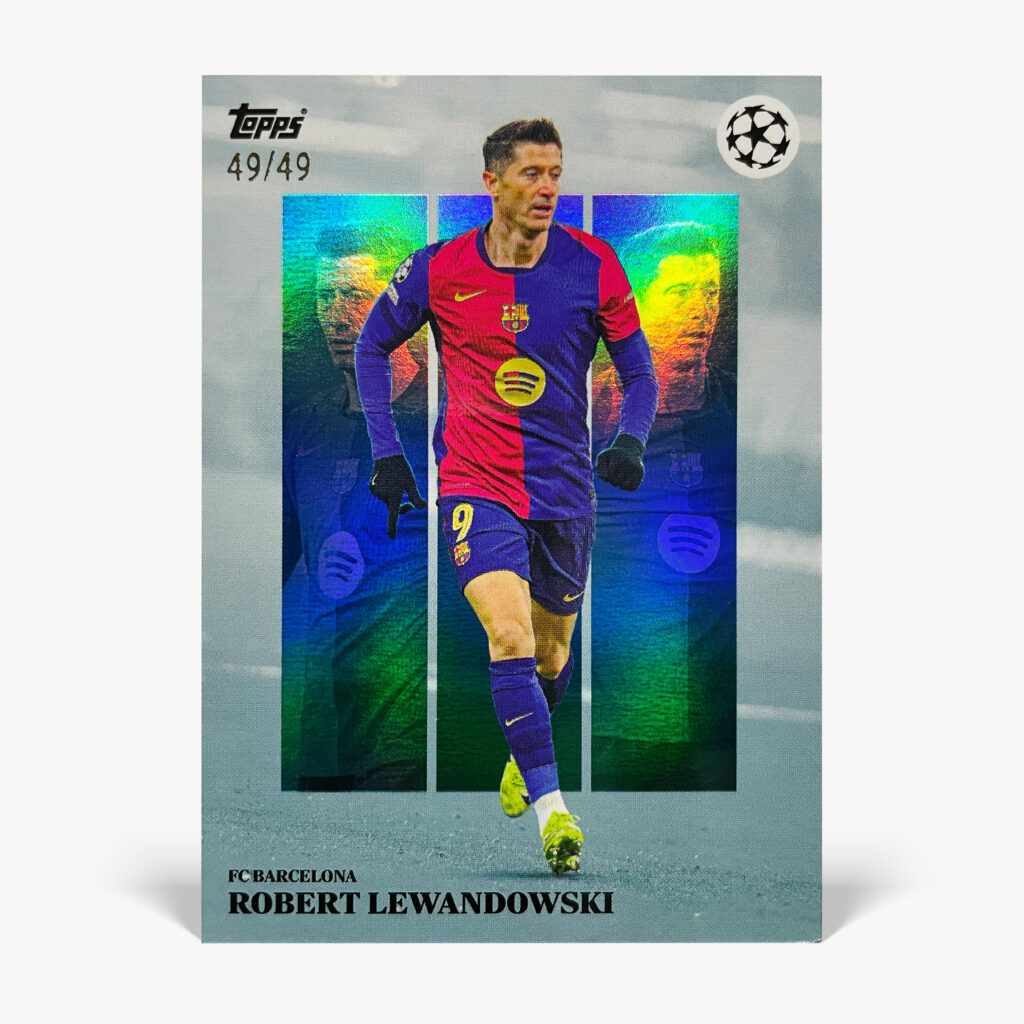 2024-25 Topps Simplicidad - Megaestrellas - Robert Lewandowski /49