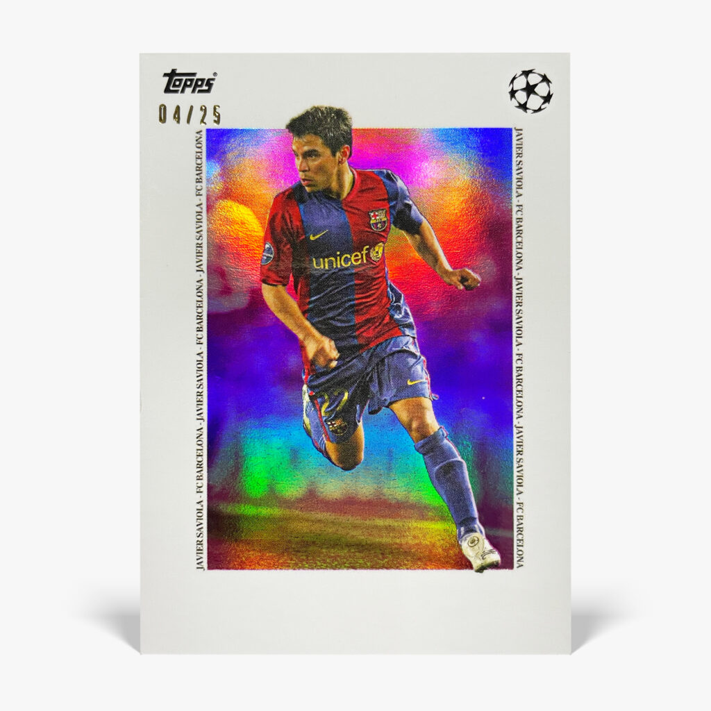 2024-25 Topps Simplicidad - Leyendas - Javier Saviola /25