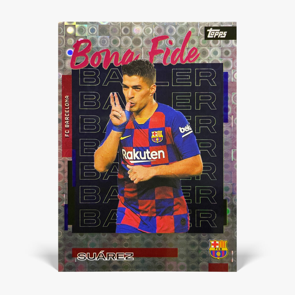 2025-26 Topps Team Set FC Barcelona - Bona Fide Baller (Halo) - Luis Suárez
