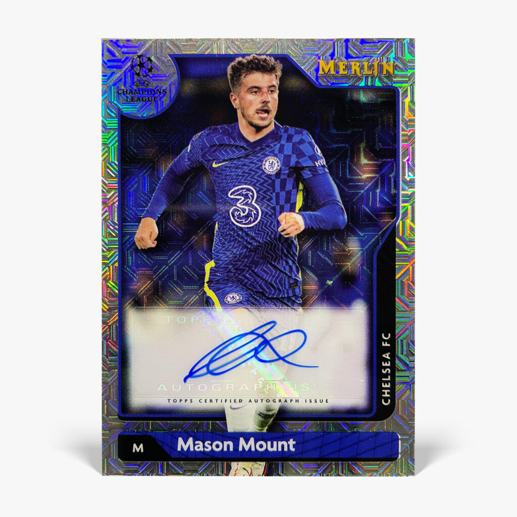 2021-22 Topps Merlin UCC - Mason Mount Autograf /99