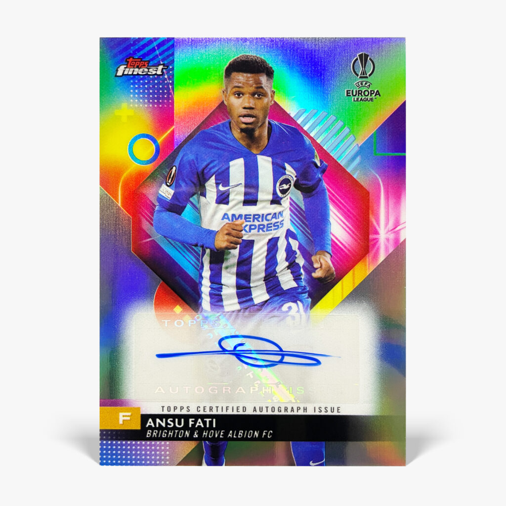 2023-24 Topps Finest UCC - Ansu Fati Autograf