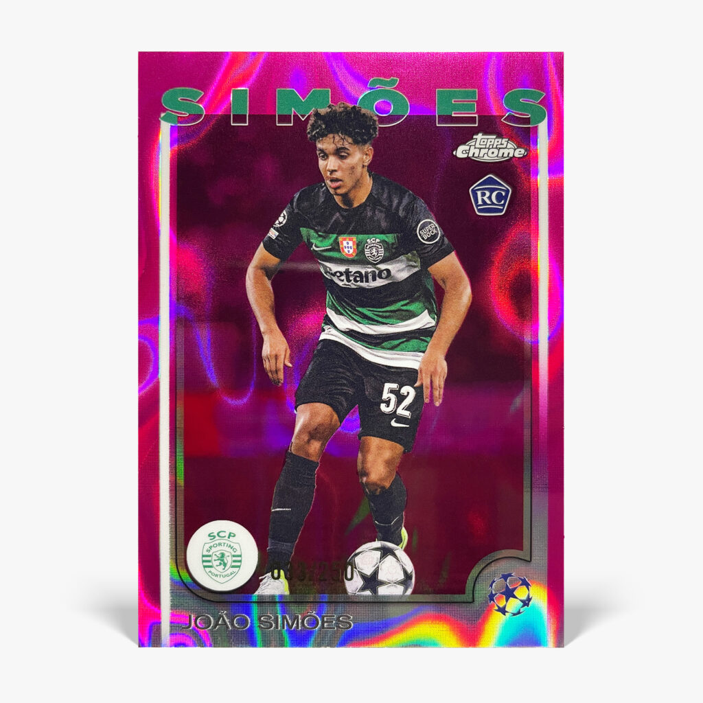 2024-25 Topps Chrome UCC - João Simões /250