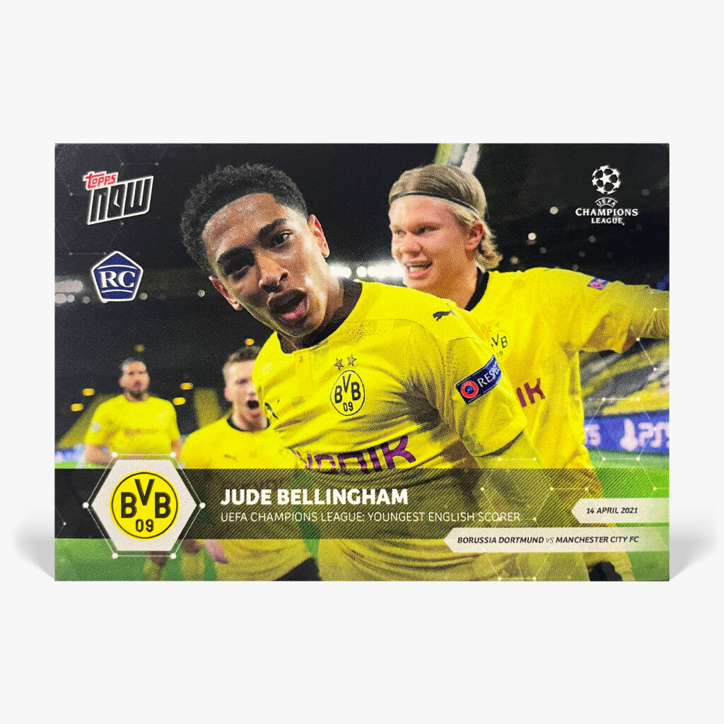 2021 Topps Now UCL - Jude Bellingham #065