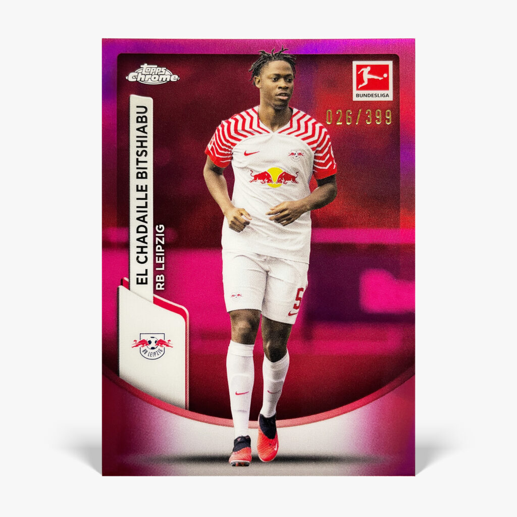 2023-24 Topps Chrome Bundesliga - El Chadaille Bitshiabu /399