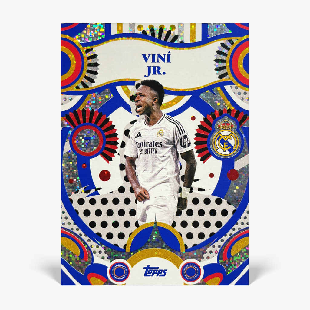 2024-25 Topps Team Set Real Madrid - Flamenco Flare (Static) - Vini Jr.