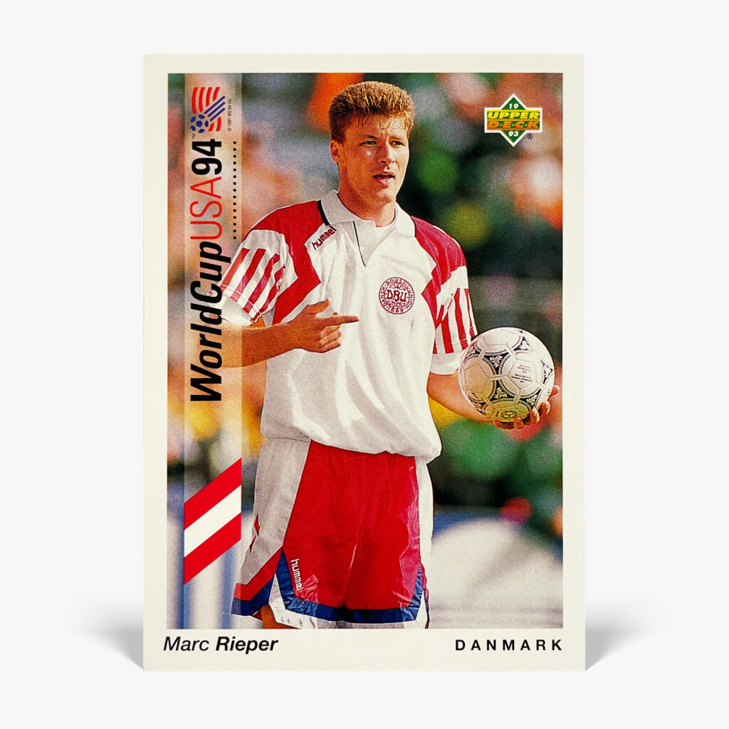 1993 Upper Deck World Cup USA '94 - Marc Rieper #33