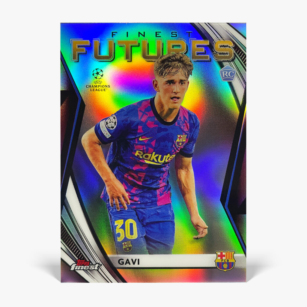 2021-22 Topps Finest UCL - Finest Futures - Gavi